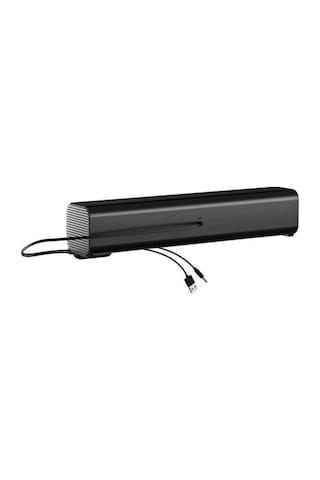Lecoo Ds107 Stereo Usb Aux Siyah 6w Rms Soundbar Speaker