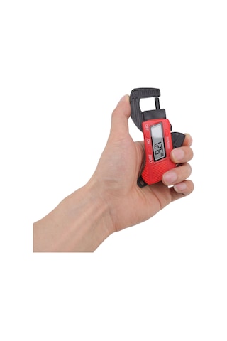 Mufunye Plastik Dijital Kalınlık Ölçer Mavi - 0-12.7mm Aralığı, 0.1mm Hassasiyet, Metrik/inç Dönüşümü, Otomatik Kapatma - Kağıt, Filim, Tel Ve更多üçün