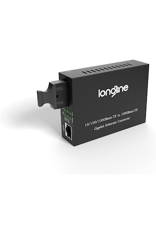 Poe Media 1 Ge Sfp Slot + 1 10/100/1000m Rj45 Port Wıth Poe At