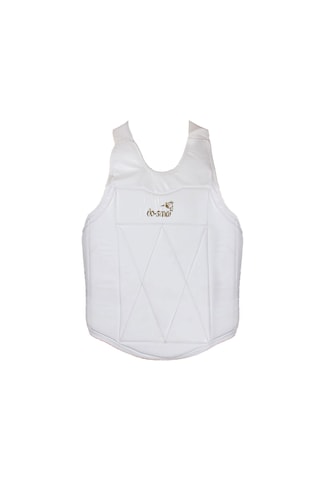 Dosmai Karate Göğüs Koruyucu Beyaz L Ko391 Beyaz