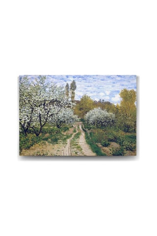 Claude Monet - Elma Ağaçları Tablosu - 90x60cm