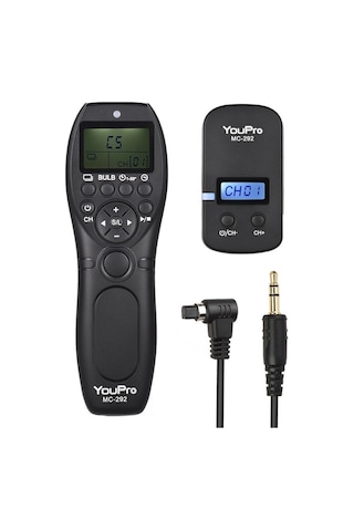 Youpro Mc-292 Canon N3 2.4g Kablosuz Zamanlayıcı Uzaktan Kumanda
