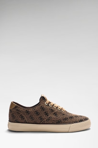 Guess Davor Erkek Sneaker Fmjdosfal12 Kahve