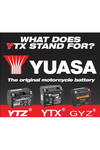 Yuasa Ytx7l-bs(cp) Akü 12v 6ah 100a