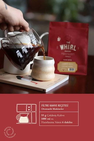 The Whirl Filtre Tanned 423 F Çekilmiş Kahve 1 KG