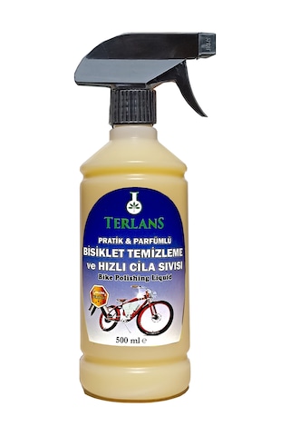 Terlans Bisiklet Temizleyici Hızlı Cila 500Ml + Mikrofiber Bez Sarı