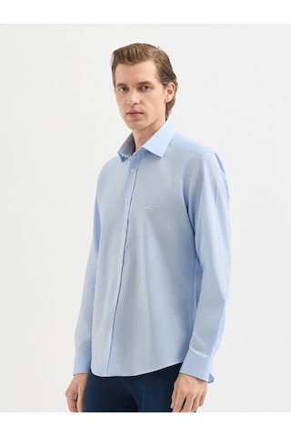 Karaca Erkek Slım Fıt Gömlek-açık Mavi 11.25w.04.012 Açik Mavi