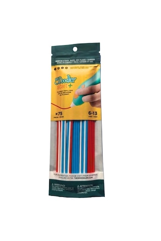 Start+ Eco Pla Stars & Stripes 3d Kalem İçin 75 Çubuk Filament - 3ds-eco-mıx1-75 Stars & Stripes