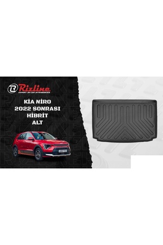 Rizline Kia Niro 2022 Sonrası Hibrit 3D Alt Bagaj Havuzu