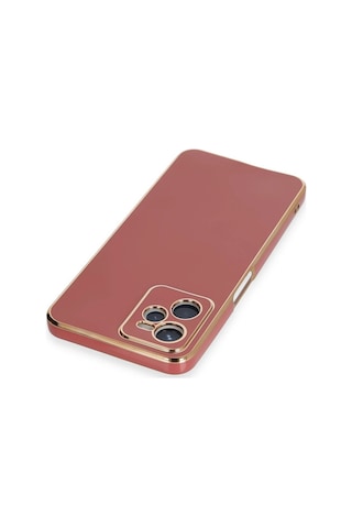Gld-spt- Newface Realme C35 Kılıf Volet Silikon - Kırmızı