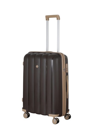 Mçs Polipropilen Valiz V305 65 Cm S18y10003365 11161 Acı Kahve/şampanya