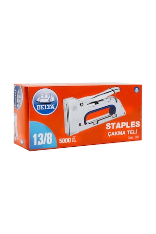 Delta Zımba Teli 302 13/8 5000 Adet 6'lı Paket