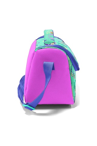Coral High Kids Su Yeşili Açık Pembe Monogram Desenli Thermo Beslenme Çantası 11823