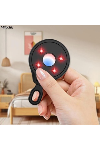 Neevoyu Otel Gizli Kameraları Tespit Cihazı - Kızılötesi Teknoloji İle Gizlilik Koruma Aleti Siyah