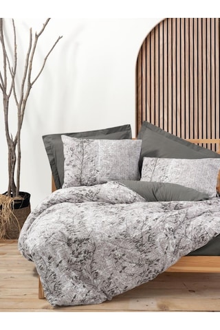 Cotton Box Dual Tek Kişilik Nevresim Takımı Odin Kahve