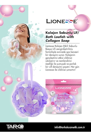 Sabunlu Banyo Lifi 950 Kolajen Etkili, Seyahat Boy, Bpa Free, Yumuşak Doku