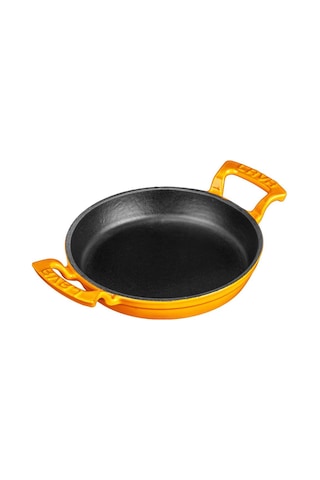 Lava Döküm Yuvarlak Sahan Döküm Demir Yekpare Çift Kulplu Çap(Ø)20cm.