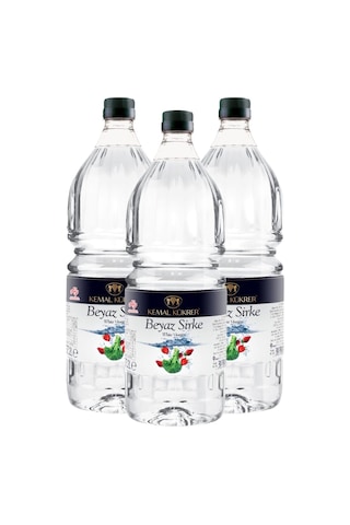 Kemal Kükrer Kalsik Beyaz Sirke 3 x 2 L Kemal Kükrer Kalsik Beyaz Sirke 3 x 2 L