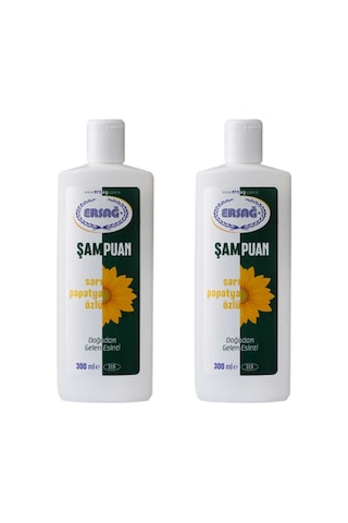 Ersağ Sarı Papatya Özlü Şampuan 2 x 300 ML Ersağ Sarı Papatya Özlü Şampuan 2 x 300 ML