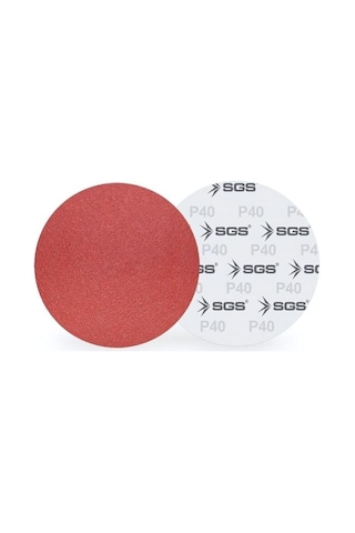 Sgs 125mm Cırtlı Zımpara P150 Kum Aluminium Oxide Sgs417 10 Adet