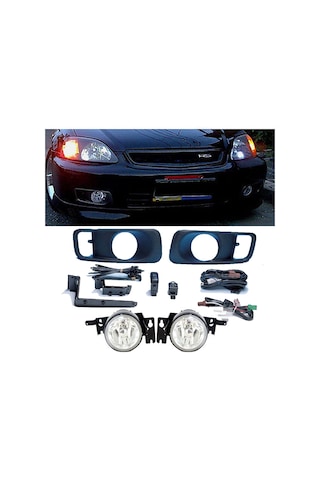 Honda Civic Sis Lambası Farı Oem 1996-2001