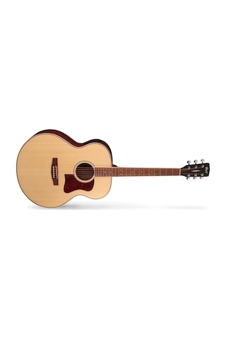 Cort Cj-medxnatw Elektro Akustik Gitar Jumbo Kasa - Çantalı