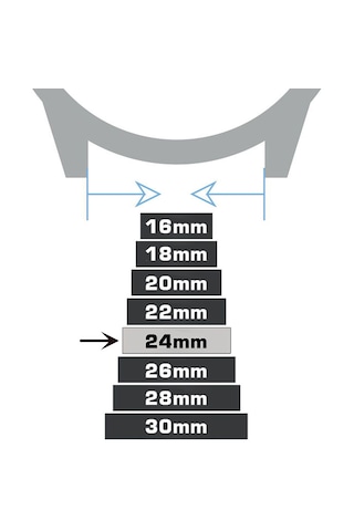 24mm Lacivert Saat Kordonu