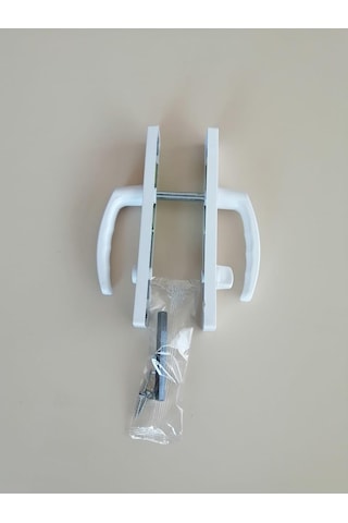 WC PVC KAPI KOLU PLASTİK BEYAZ