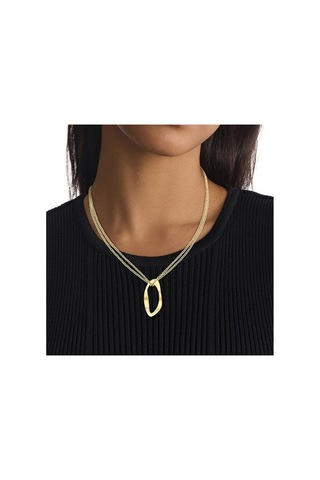 Calvin Klein Ckj35000684 Kadın Kolye Gri