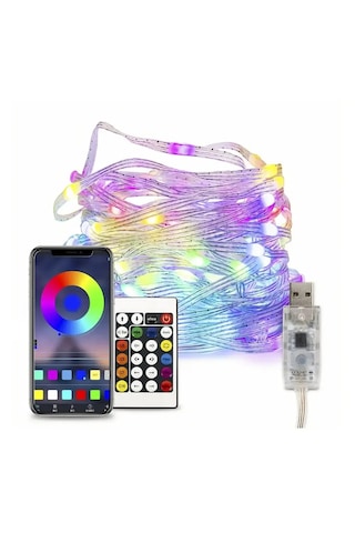 Forlife Bluetooth Özellikli Ip67 Akıllı Peri Led 10 Metre + Rgb