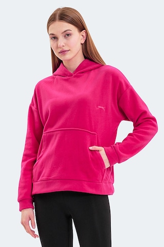 Slazenger Sassa 2 Li Set Kadın Siyah - Fuşya Sweatshirt Siyah - Fuşya