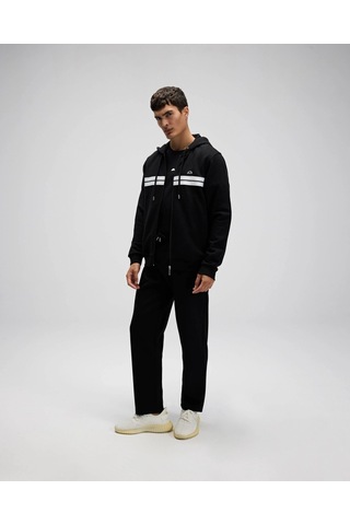 Ellesse Em617-bk Erkek Kapüşonlu Siyah Sweat Siyah