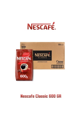 Nescafe Classic 600 Gr 2 Adet Çözünebilir