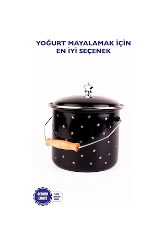 Lexroo Star Emaye Bakraç 20 Cm 3litre Çok Renkli