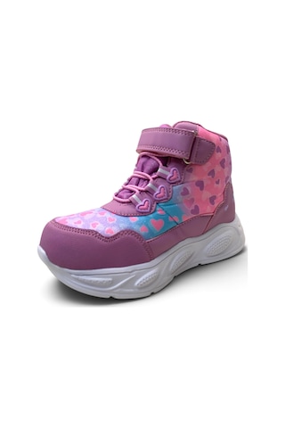 Marco Kids Montana Kız Çocuk Waterproof Rahat Işıklı Bot Pembe