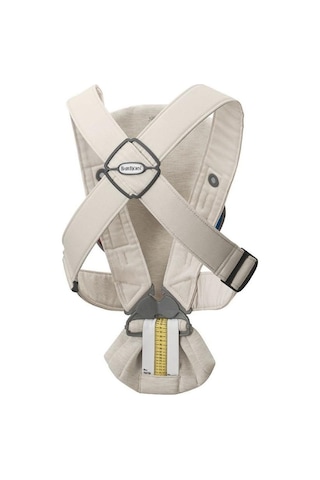 BabyBjörn Kanguru Mini Cotton 3D Jersey / Light Beige