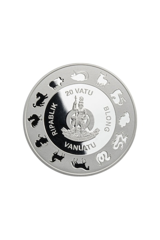 Agakulche At Yılı Gümüş Sikke Coin