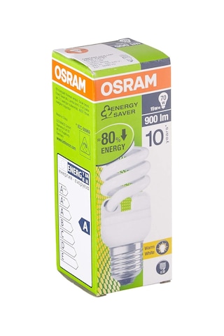 Osram Tasarruflu 15w 900 Lümen Sarı Işık E27 Duy Ampül