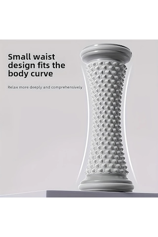 Willowhaven Gri Awaoko Ayak Masaj Rulosu Hiz Kontrollu Derin Doku Tasarimi Ev Fitness Iyilesme Kas Gevsetme Gri