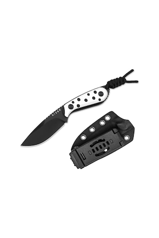 Kizer Buddy Nitro-v Black & White G10 Kamp Bıçak Beyaz - Siyah