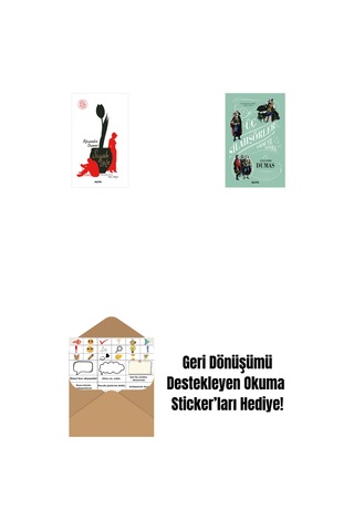 Siyah Lale + Üç Silahşörler Yirmi Yıl Sonra Ciltli + Okuma Sticker'ları