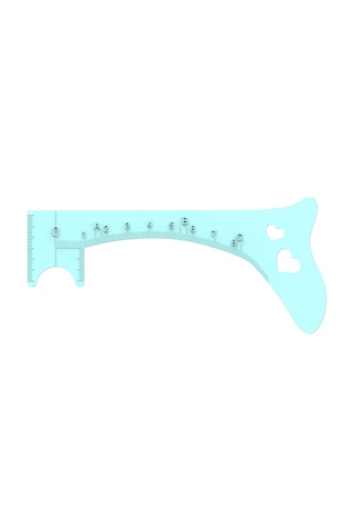 Dolıty Tanımlanmış Kaş Için Eyeliner Şablonu Kadınlar Mavi Mavi