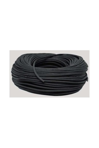 Katar Sineklik Fitil 5 Mm 100 Metre Siyah
