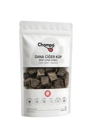 Dana Ciğer Küp 100% Doğal Katkısız Köpek Ödül Maması 100 Gr
