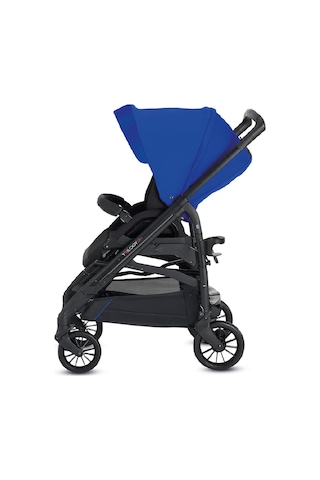 Inglesina Trilogy Tek El Tek Hamle ile Katlanıp Açılan Çift Yön Bebek Arabası - Splash Blue