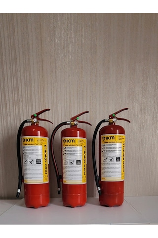 İkm 6 Kg Köpüklü Yangın Tüpü/ 3 Adet