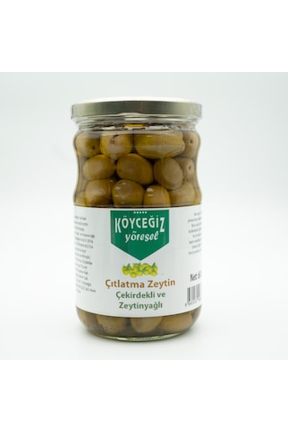 Köyceğiz Yöresel Ekincik Çıtlatma Zeytin 600 G