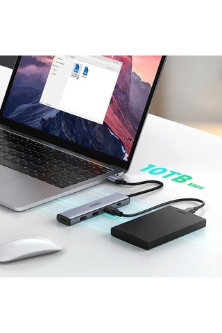 Ebitda Ürün Adı: Ugreen 20805 Çok Portlu Yüksek Hızlı Usb Hub Dönüştürücü Adaptör