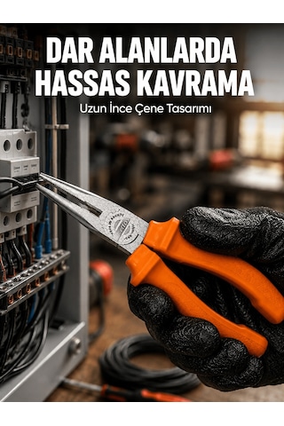 Dar Alanlarda Hassas Çalışma İçin Dövme Çelik Kargaburun Diğer