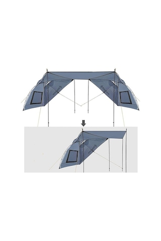 Kingcamp Compass Çadır Tente Siyah